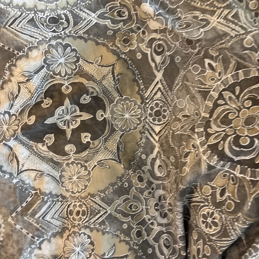 POTTERY BARN Jacolyn ? DUVET COVER F/Q 2 STD SHAMS, GREY/WHITE SPARE BR DISPLAY - Picture 11 of 14